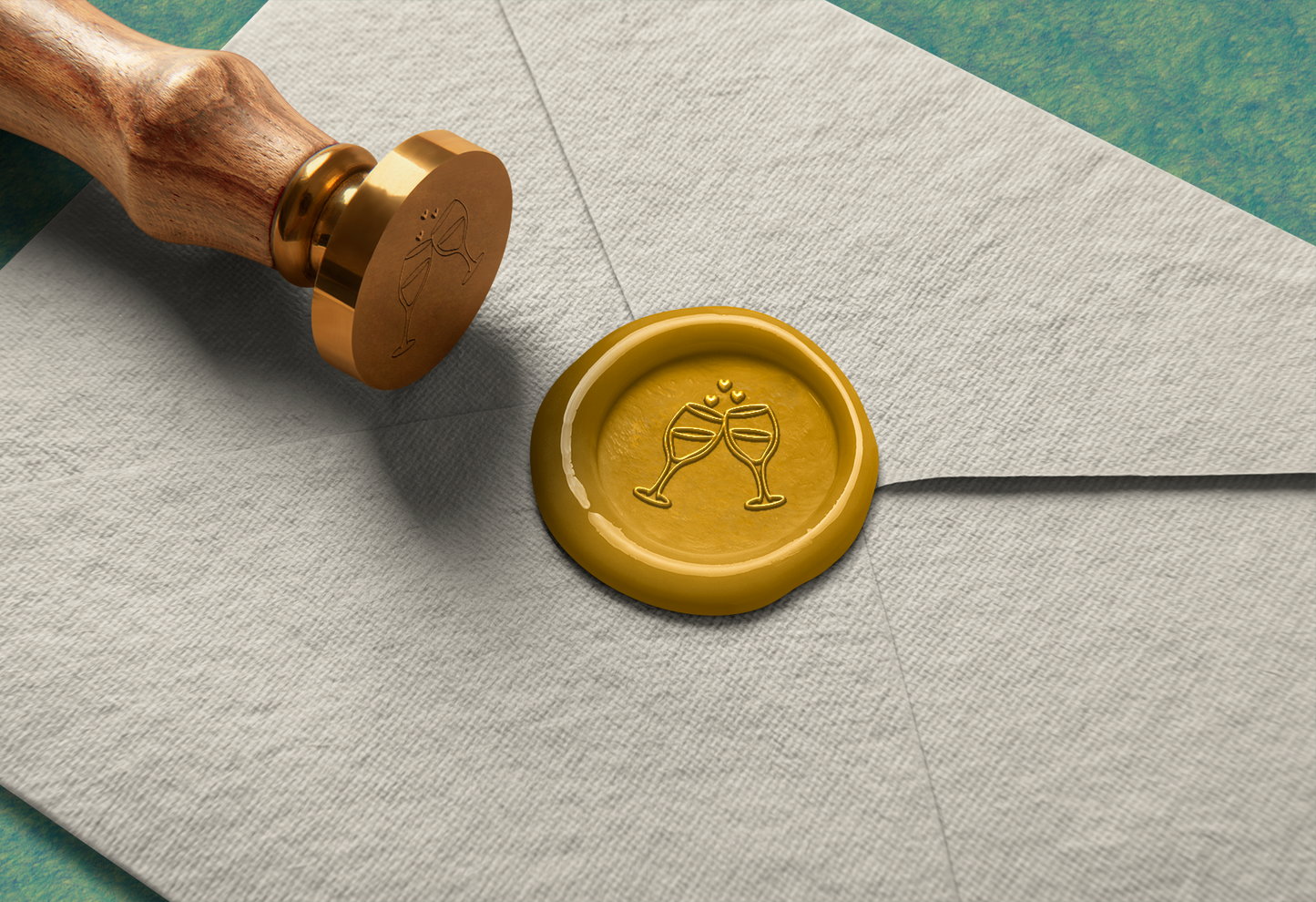 Wax Seal Stamp ( Celebration | #CE-004 | Pre-Designed )