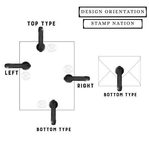 Stainless Steel Paper Embosser (Pre-Designed Template #202, Made with Love)